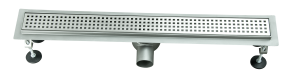 Odpływ liniowy łazienkowy 70 cm stal nierdz. WPP - ruszt Quadro